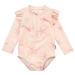 📣Starfish🌟 Baby Girls👶3-6 Mths UPF 50+ Rash Guard  Swimsuit 🩱🏖️  NWOTags 🏊